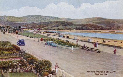 Marine Parade and Estuary, Barmouth by Alfred Robert Quinton